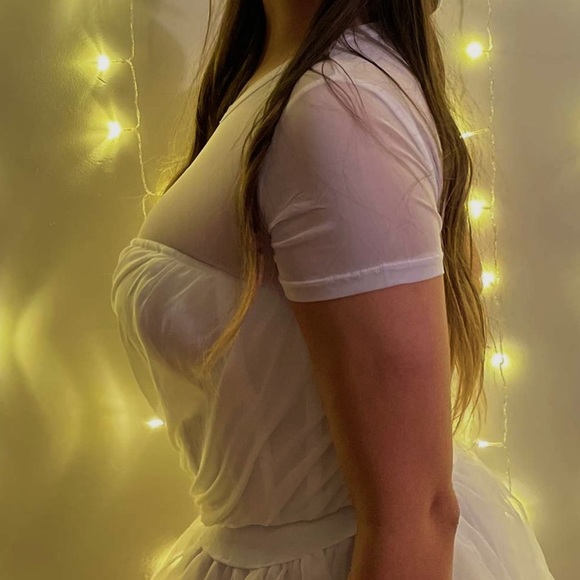 Allchic mesh tee - Picture 2 of 2